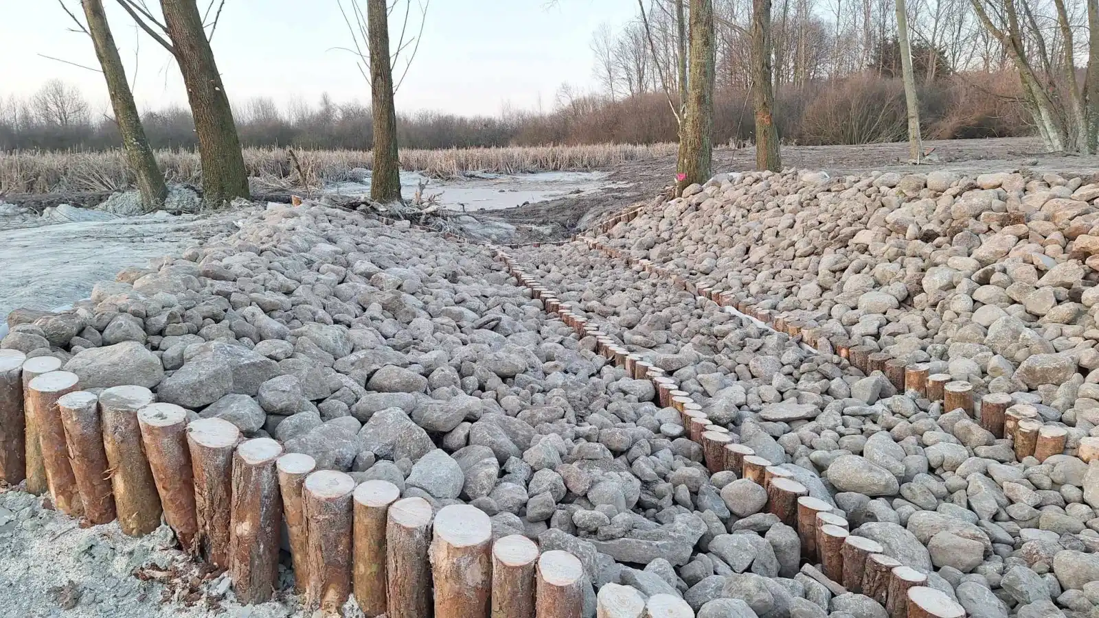 Przebudowa zbiornika wodnego o charakterze retencyjnym na działce nr ew. 32 w m. Truszczyny, Gmina Rybno