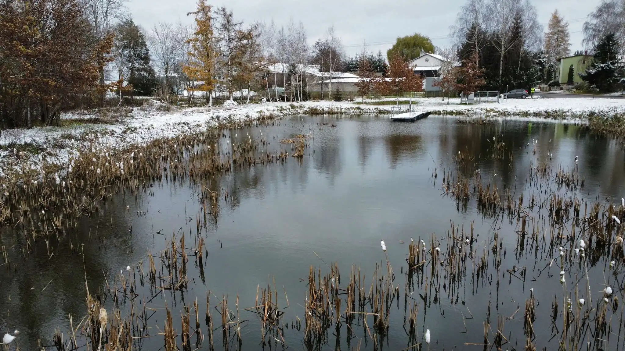 Przebudowa zbiornika wodnego o charakterze retencyjnym na dzialce nr ew. 129 w m. Dębień, gmina Rybno