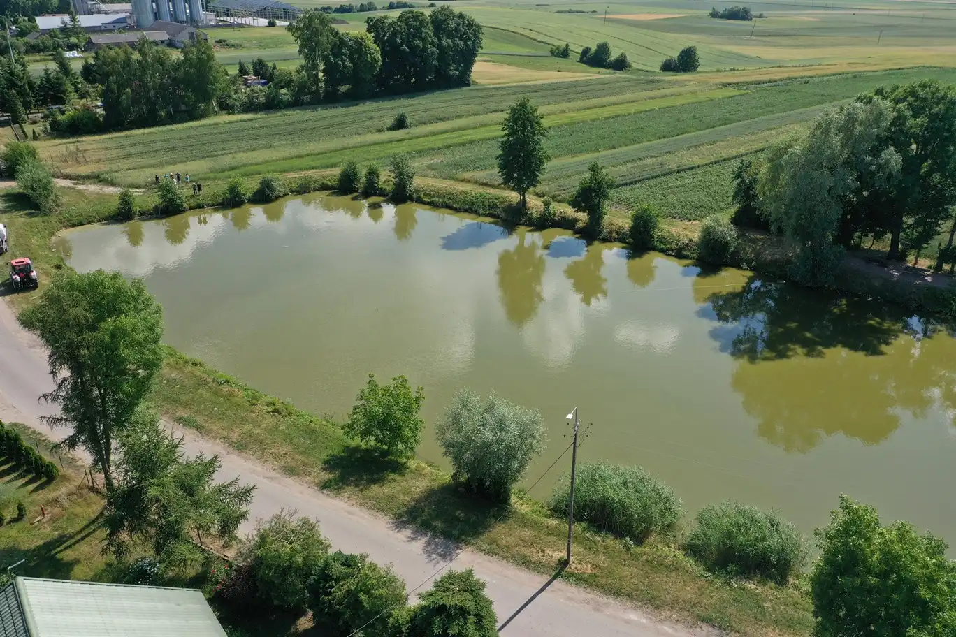 CZYSZCZENIE STAWU I ZAGOSPODAROWANIE TERENU WOKÓŁ STAWU W MIEJSCOWOŚCI KOZICZYN, GMINA REGIMIN