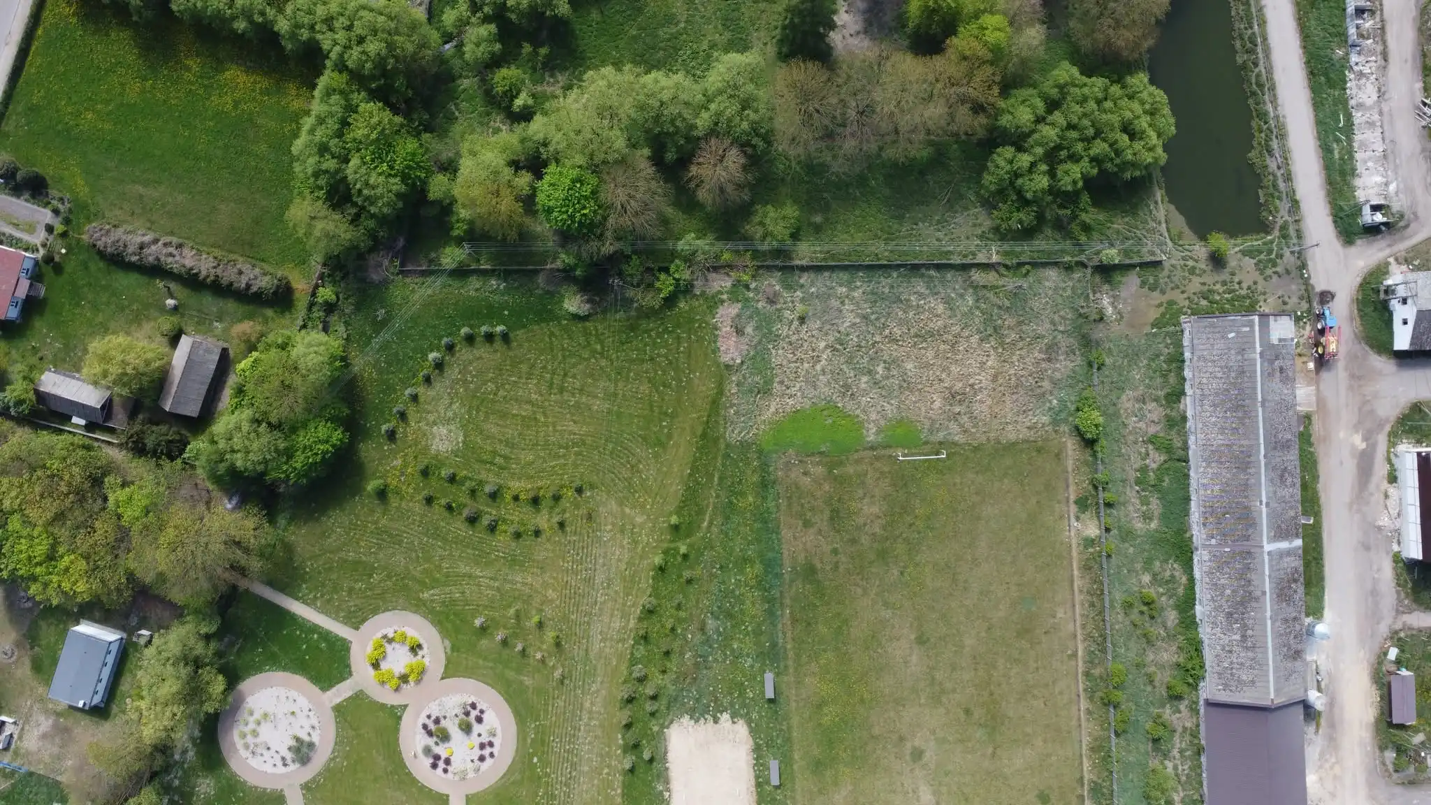 Budowa zbiornika wodnego w miejscowości Strzałkowo, Gmina Stupsk - przed