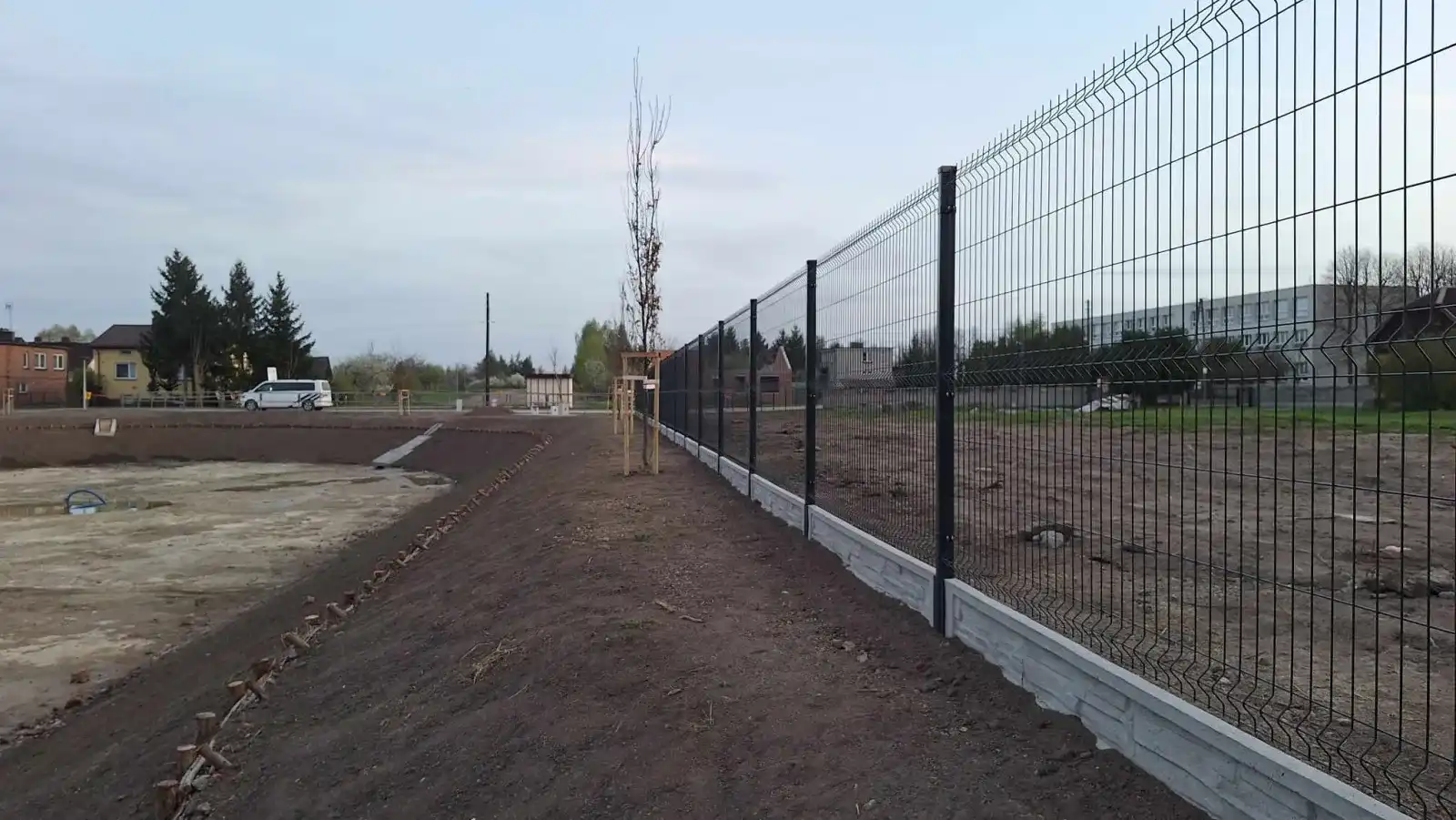 Odtworzenie stawu retencyjnego w miejscowości Krobanów, Gmina Zduńska Wola - po