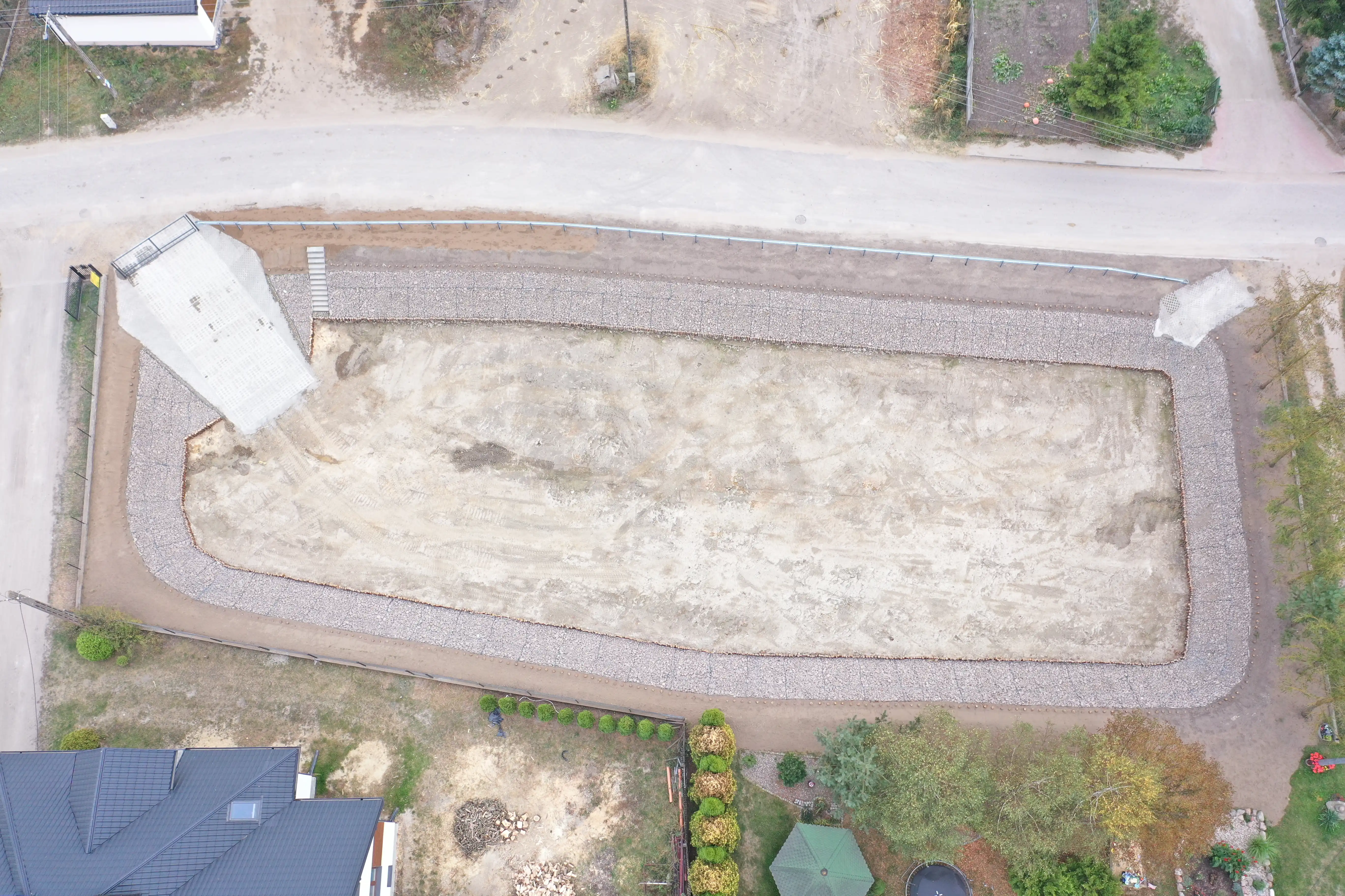 Przebudowa otwartego zbiornika retencyjnego w Mchowie, Gmina Przasnysz